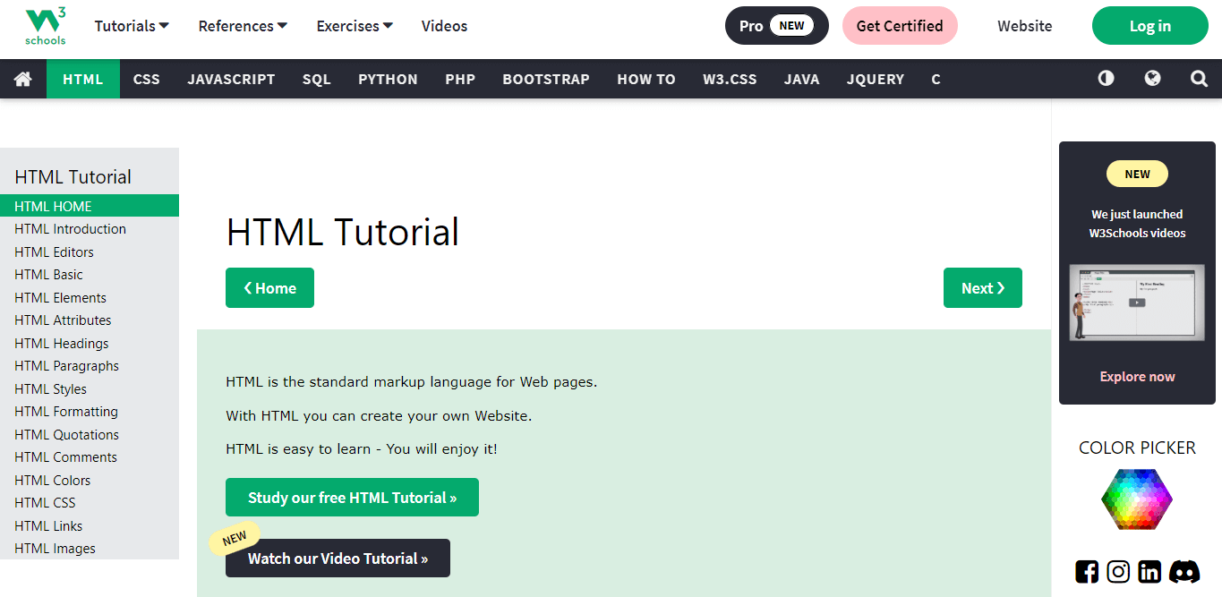 W3 Schools