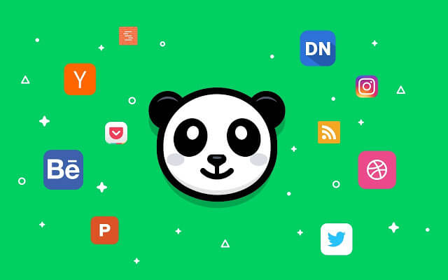 شعار إضافة Panda لجوجل كروم