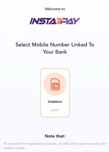 إضافة حساب بنكي على تطبيق انستا باي Instapay