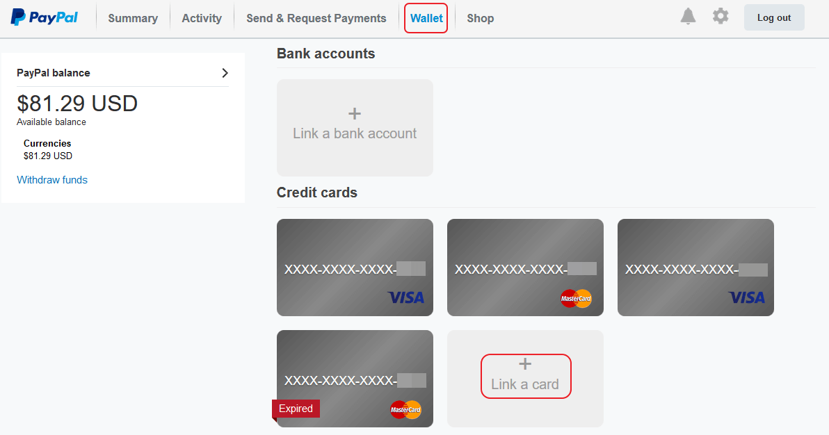 كيفية سحب الأموال من باي بال Paypal مصر إلى بطاقتك الائتمانية
